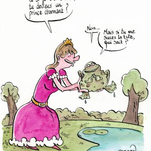 Dessin original Prince charmant