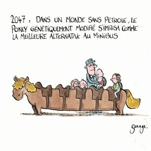 Dessin original Poney OGM