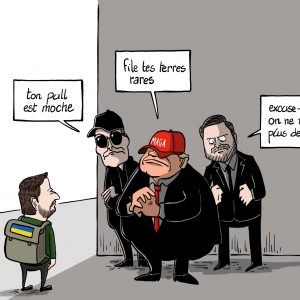 Impression dessin Racket Ukraine