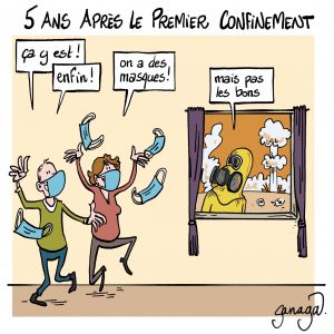 Impression dessin Anniversaire confinement