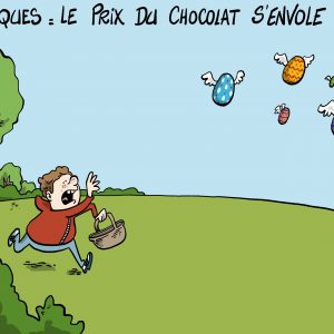 Impression dessin Prix du chocolat