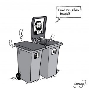 Impression dessin Hanouna